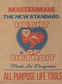 Carhartt Wip Men's Canvas Graphic Tote Bag Beige