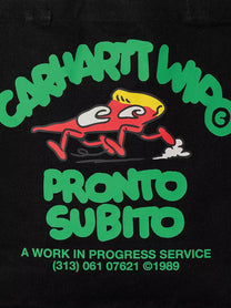 Carhartt Wip Men's Canvas Graphic Tote Bag Beige