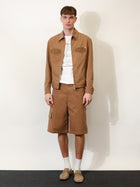 Gucci Men's Canvas Jacket Beige, view 2