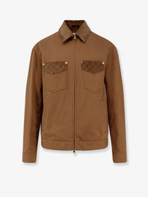 Gucci Men's Canvas Jacket Beige