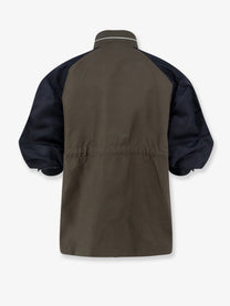 Sacai Women's Canvas Jacket Blue