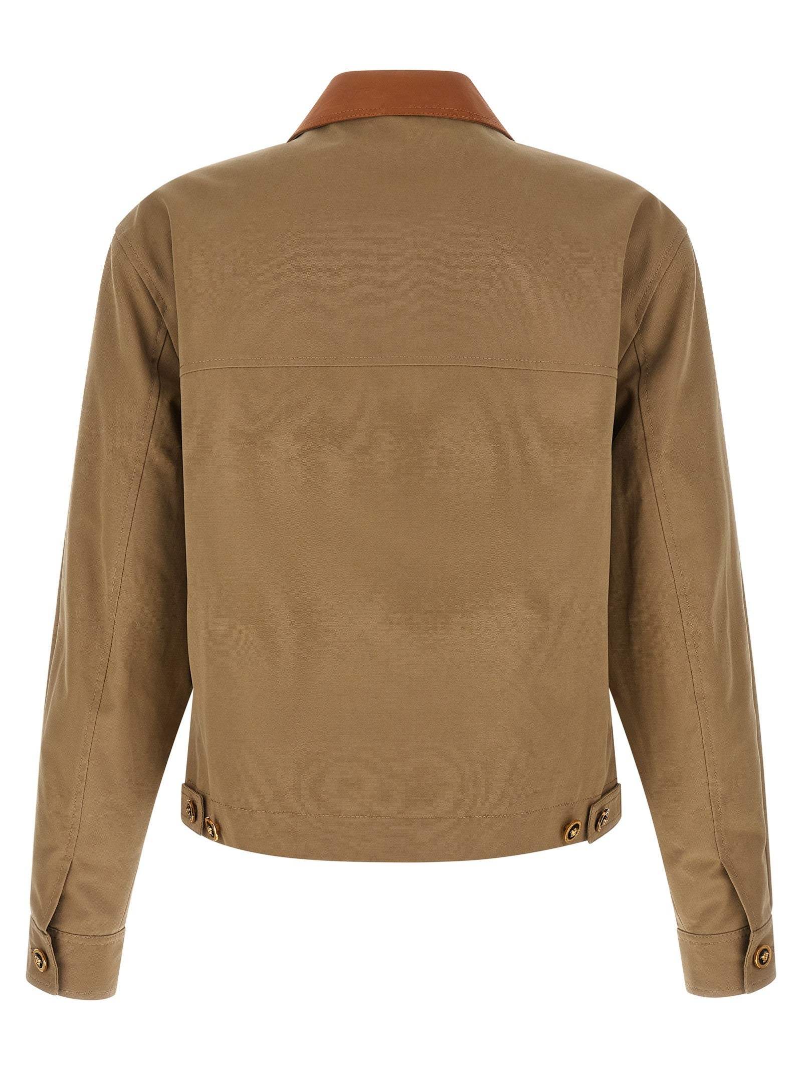 Versace Canvas Jacket Beige