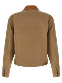 Versace Canvas Jacket Beige