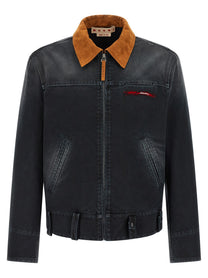 Marni Canvas Jacket Grey