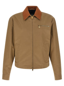 Versace Canvas Jacket Beige