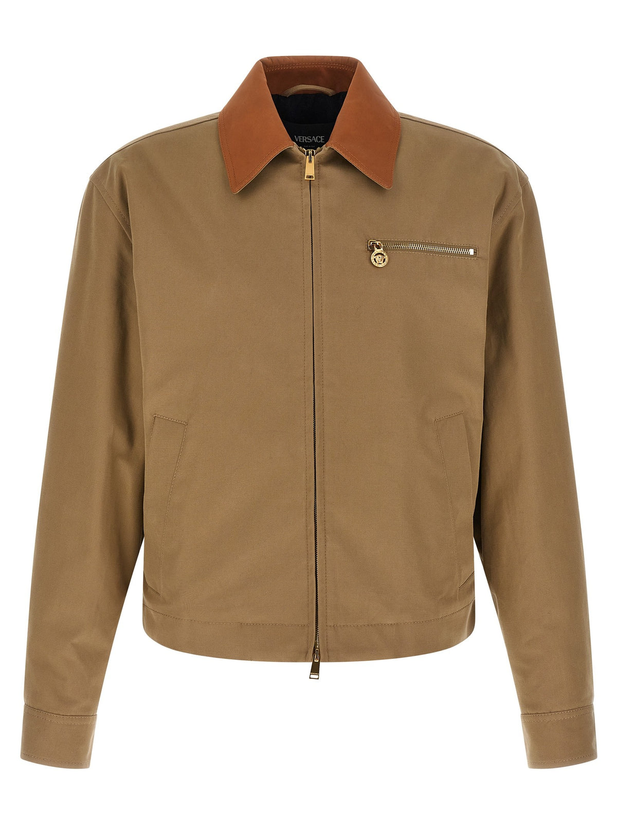 Versace Canvas Jacket Beige