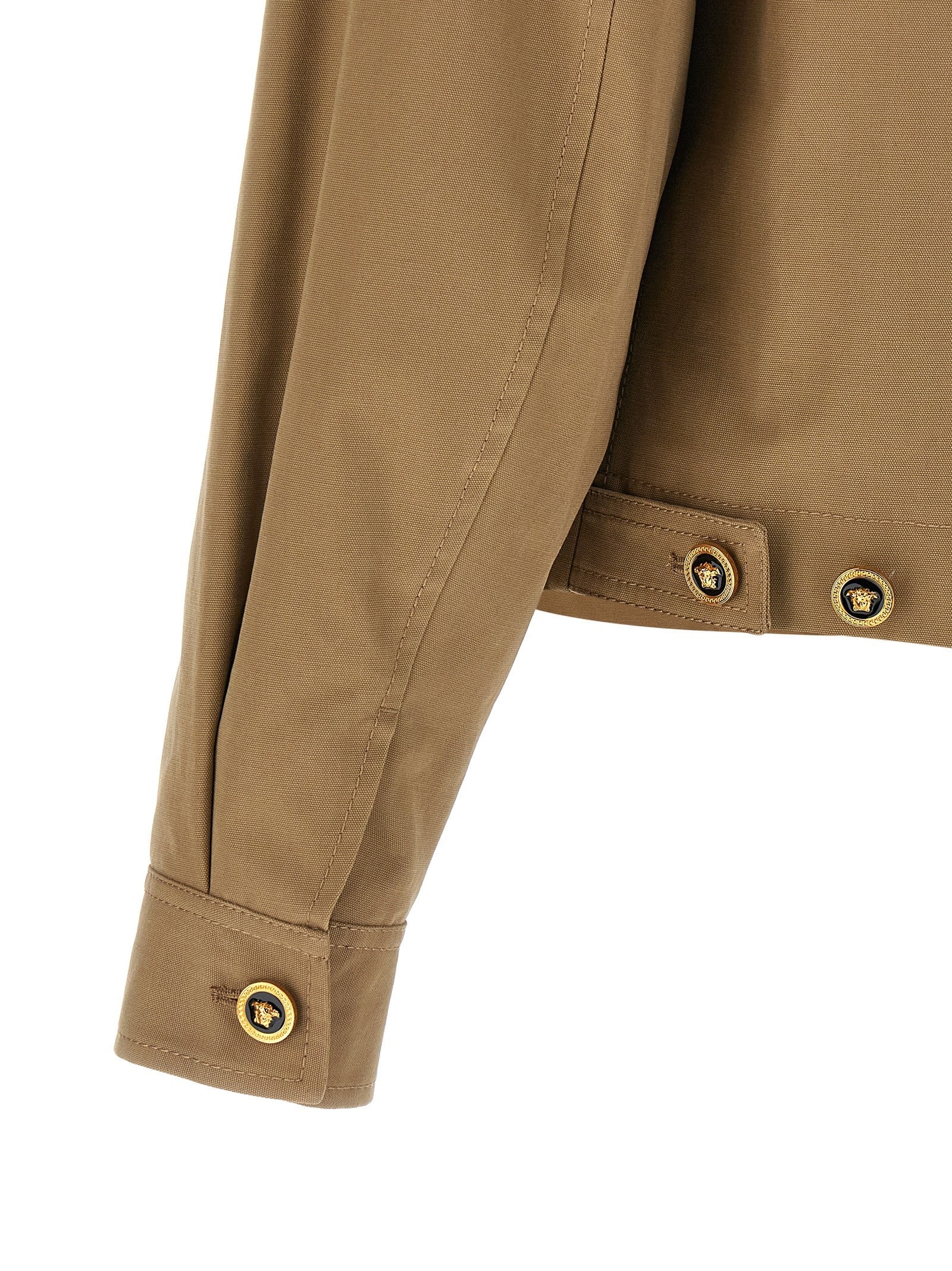 Versace Canvas Jacket Beige