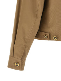 Versace Canvas Jacket Beige