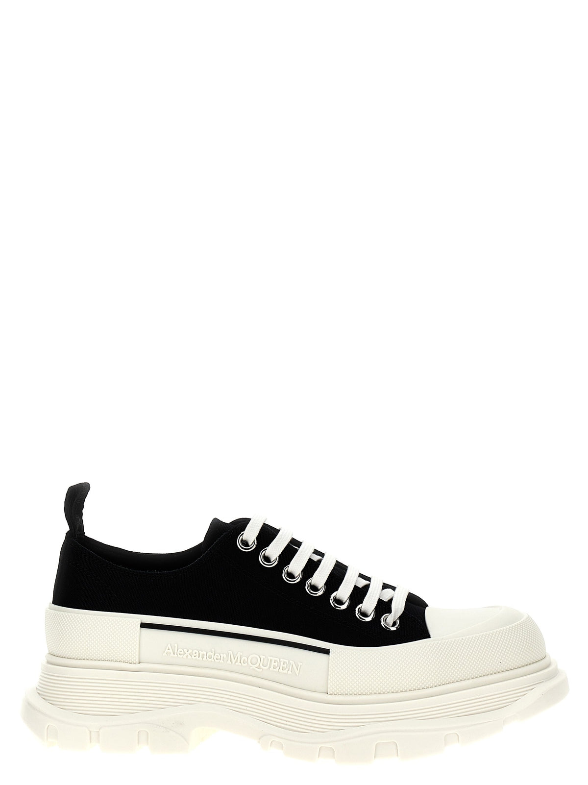 Alexander McQueen Canvas Sack Sneakers White