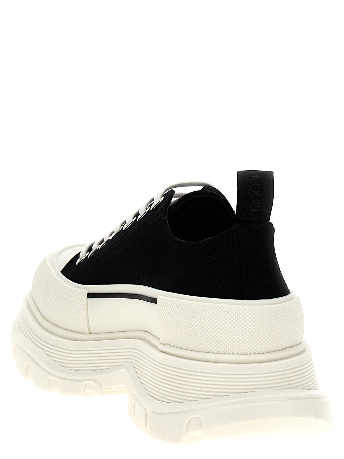 Alexander McQueen Canvas Sack Sneakers White