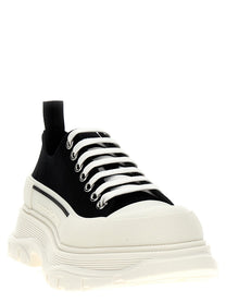 Alexander McQueen Canvas Sack Sneakers White