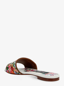 Dolce &amp; Gabbana Women's Canvas Sandals Gold