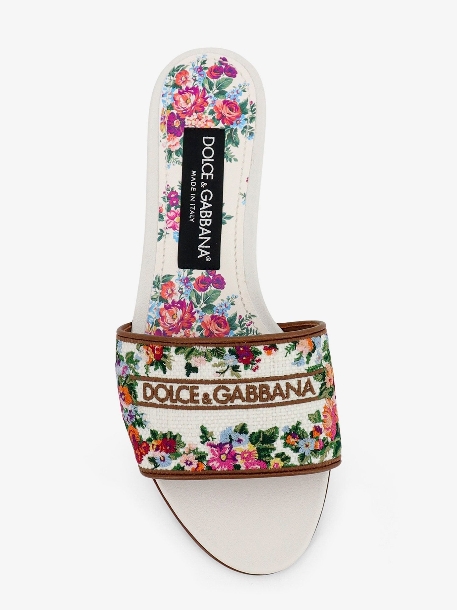 Dolce &amp; Gabbana Women's Canvas Sandals Gold