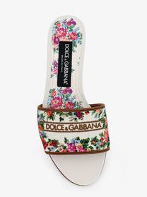 Dolce &amp; Gabbana Women's Canvas Sandals Gold