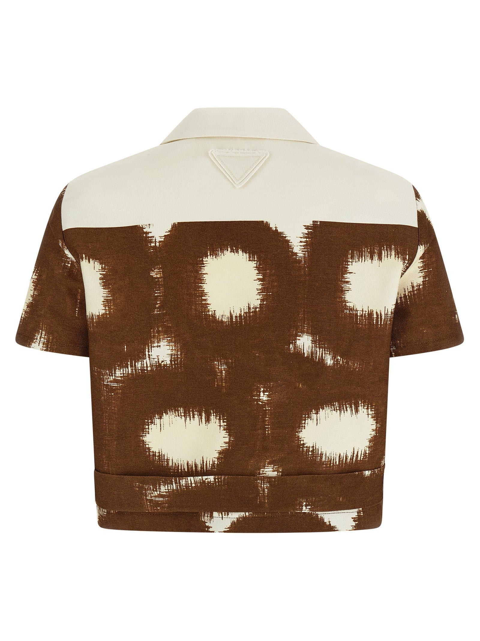 PRADA Canvas Shirt Brown
