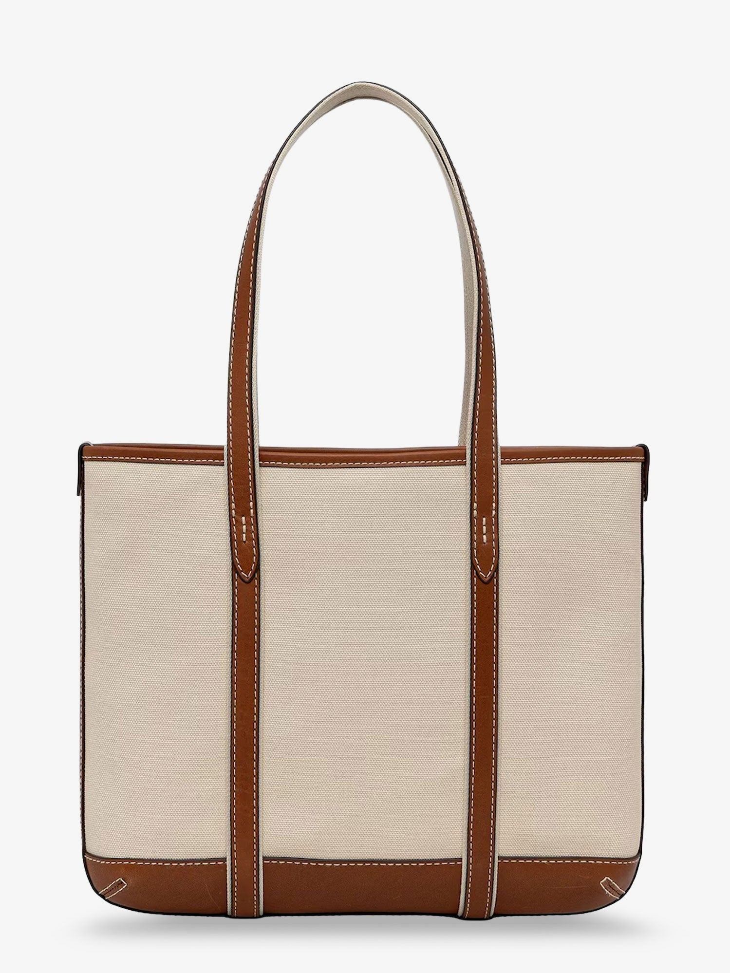 Polo Ralph Lauren Women's Canvas Shoulder Bag White