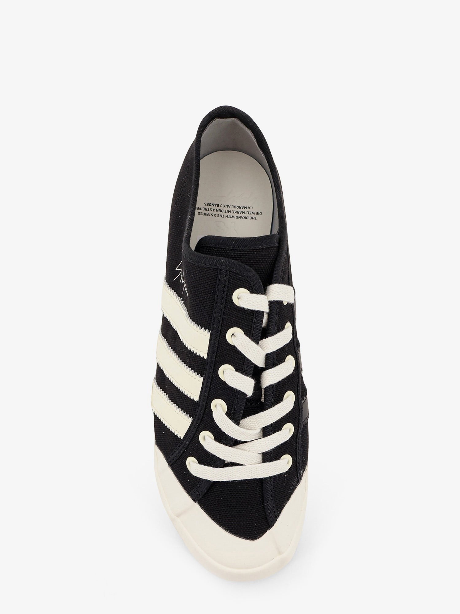Y-3 Unisex Canvas Sneakers Black