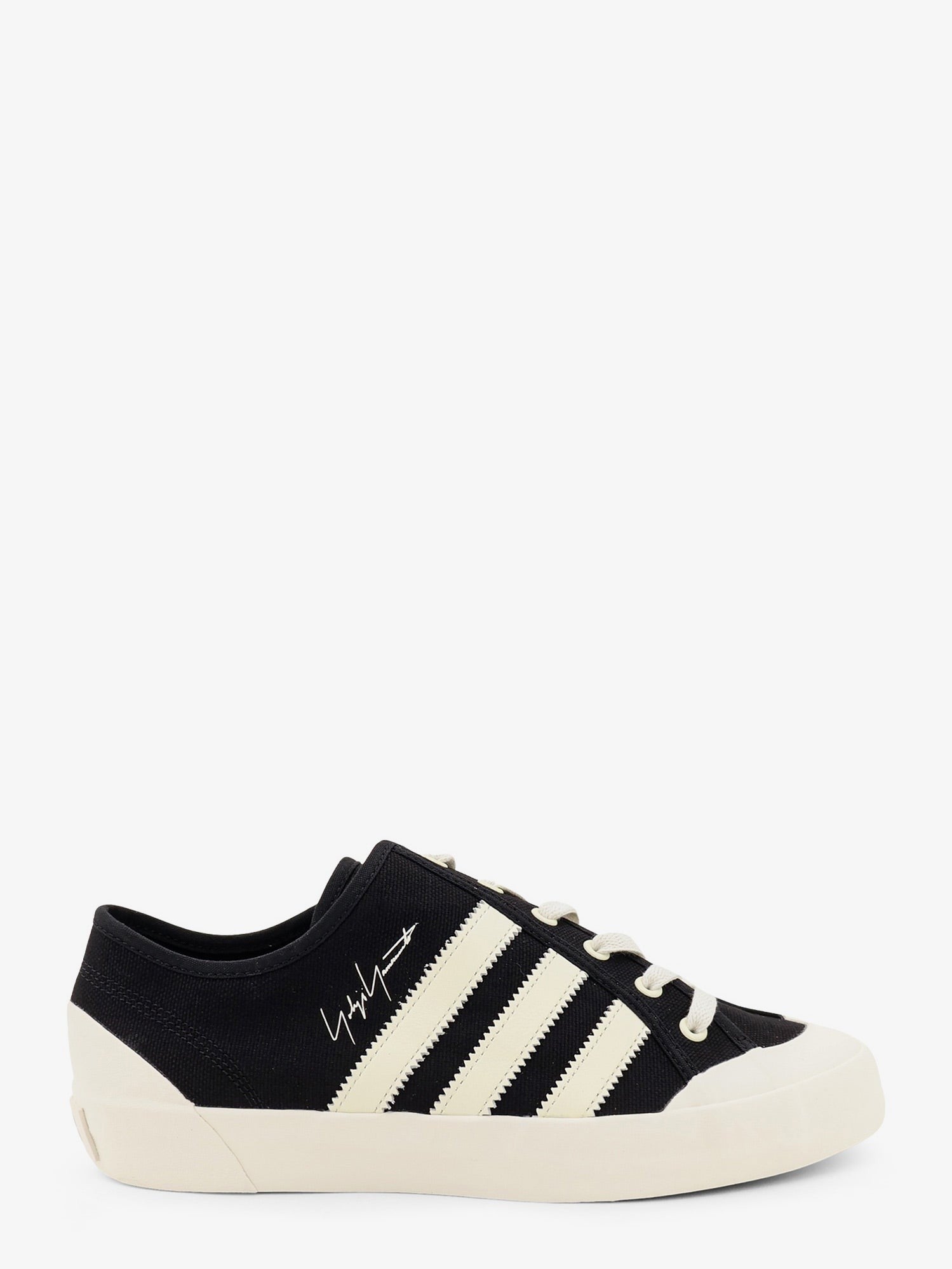 Y-3 Unisex Canvas Sneakers Black