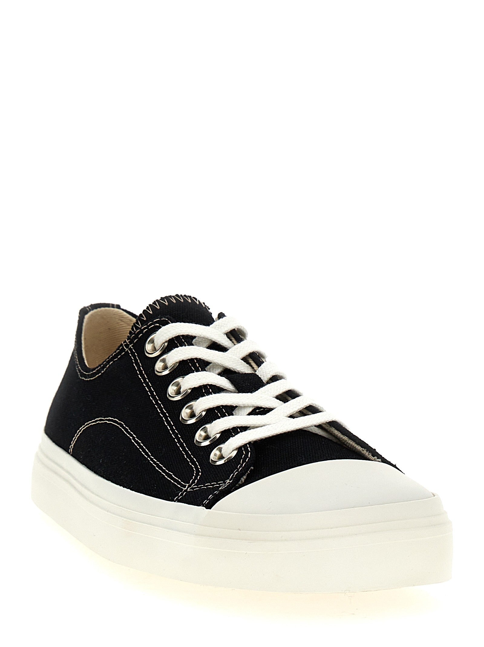 Moschino Canvas Sneakers Black