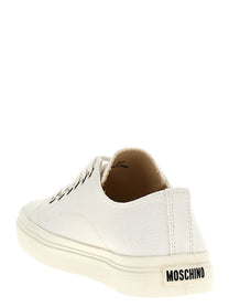 Moschino Canvas Sneakers White