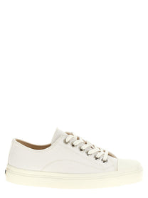 Moschino Canvas Sneakers White