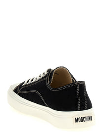 Moschino Canvas Sneakers Black