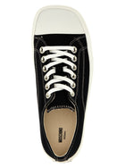 Moschino Canvas Sneakers Black, view 4