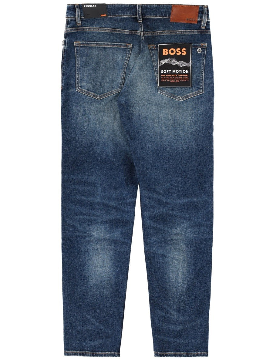 Boss Men's Cap Bold Jeans Blue