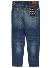 Boss Men's Cap Bold Jeans Blue