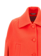 Balenciaga Cape Coat Orange