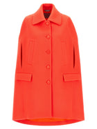 Balenciaga Cape Coat Orange