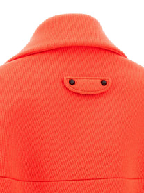 Balenciaga Cape Coat Orange