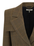 Chloé Cape Detail Blazer Brown, view 3