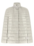 Herno Cape Down Jacket Grey