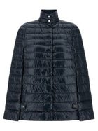 Herno Cape Down Jacket Blue