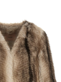 TWINSET Cape Jacket Brown