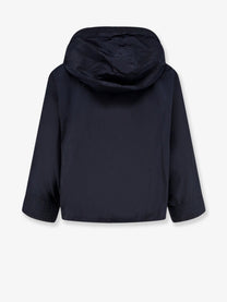 Moncler Women's Cape Nylon Jacket Blue