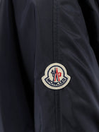 Moncler Women's Cape Nylon Jacket Blue, view 3