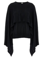 Toteme Cape Sweater Black
