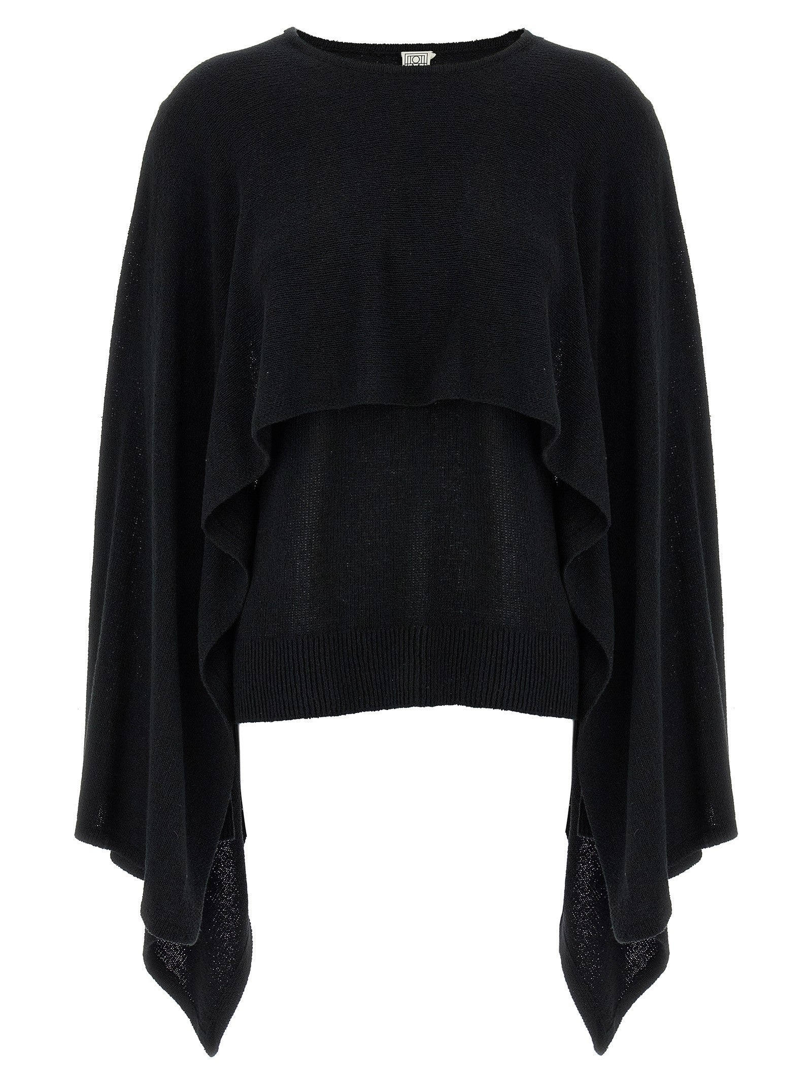 Toteme Cape Sweater Black