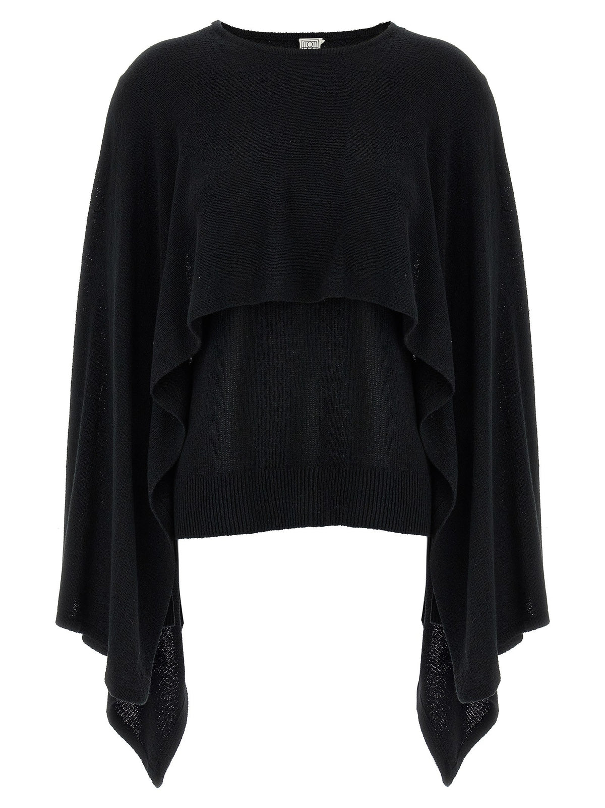 Toteme Cape Sweater Black