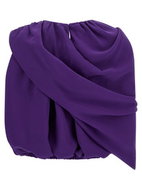 Balenciaga Cape Top Purple