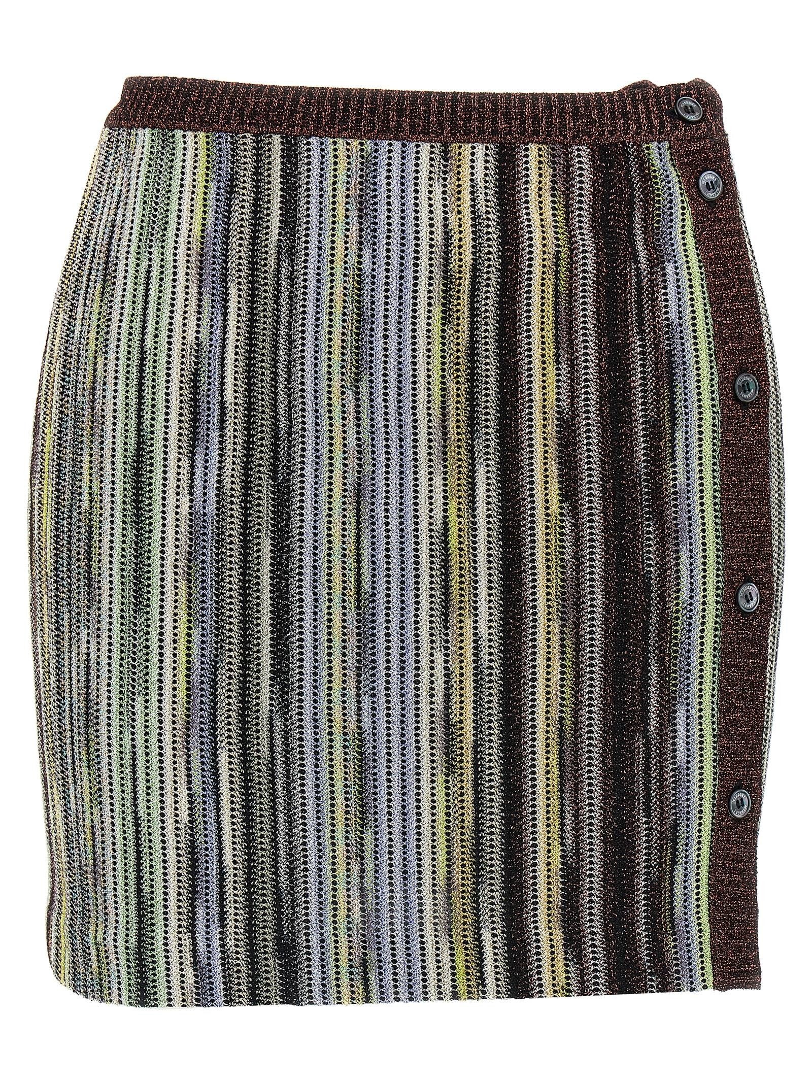 Missoni Caperdoni Skirt Gold