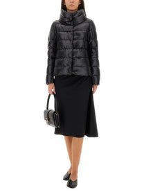 Herno Women's Cappa in Nylon Ultralight Black