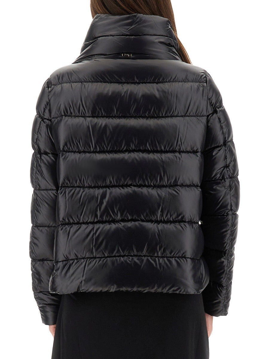 Herno Women's Cappa in Nylon Ultralight Black