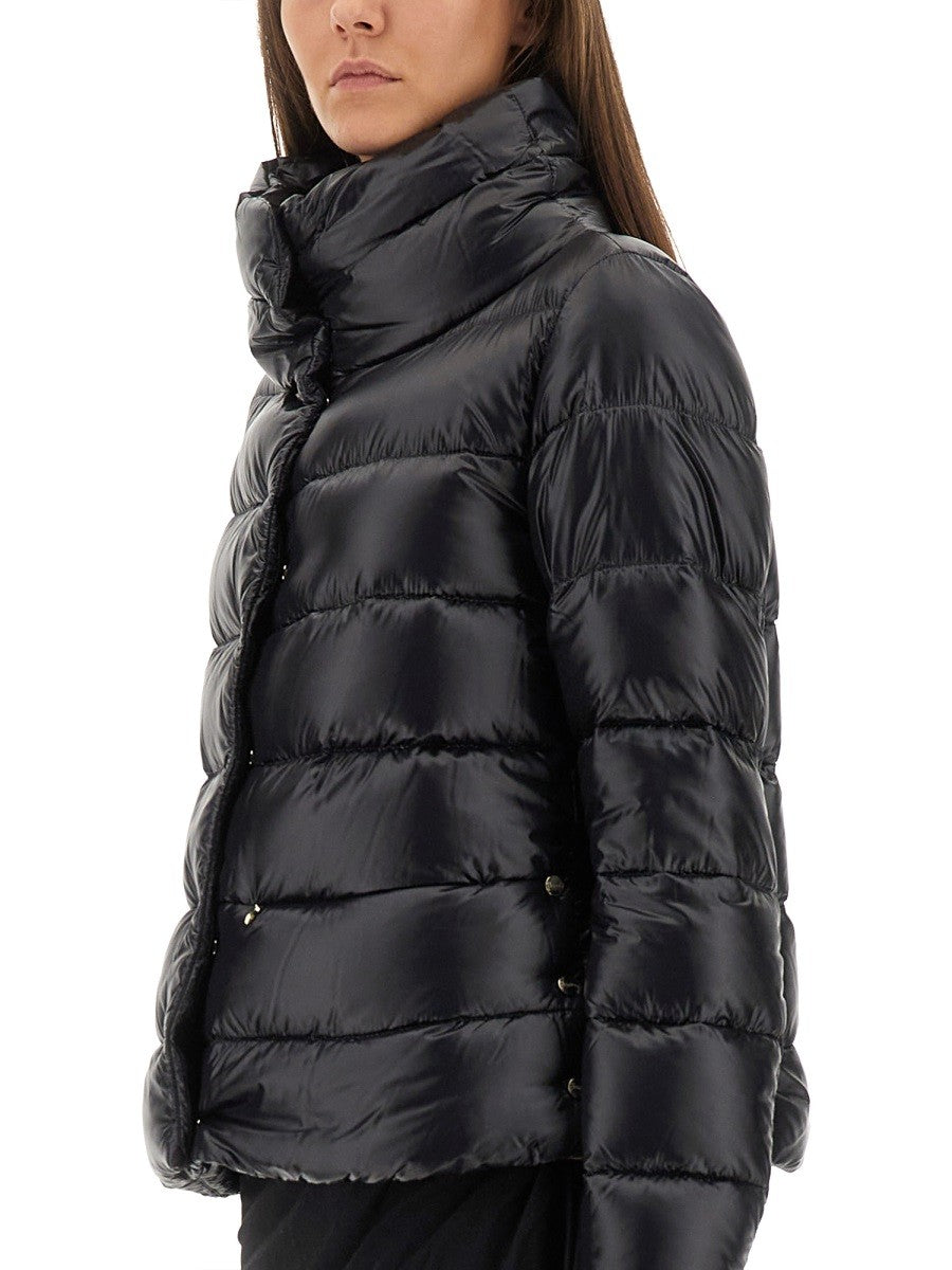 Herno Women's Cappa in Nylon Ultralight Black