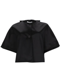 Max Mara Women's Cappa in Raso Omelia Black