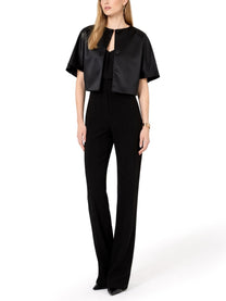 Max Mara Women's Cappa in Raso Omelia Black