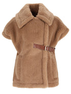 Max Mara Women's Teddy Cape Beige