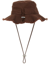 JACQUEMUS Unisex Cappello Artichaut Brown